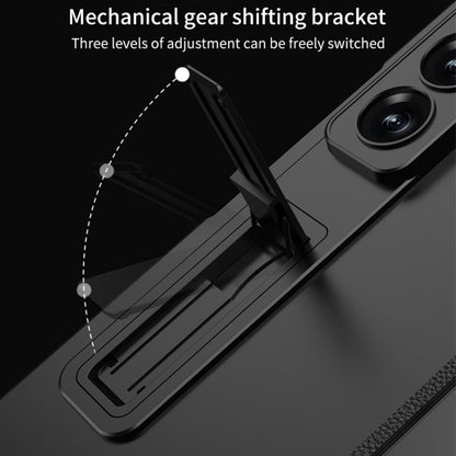 For Samsung Galaxy Z Fold7 5G GKK Integrated HD Film Magnetic Folding Full Cover Phone Case(Grey) - Galaxy Z Fold7 5G Cases by GKK | Online Shopping UK | buy2fix