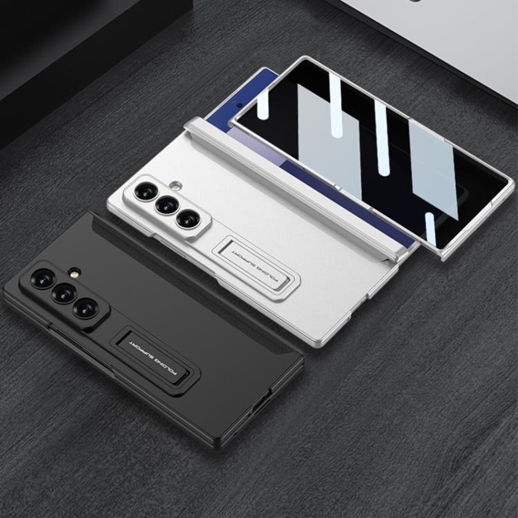 For Samsung Galaxy Z Fold7 5G GKK Integrated Privacy Film Magnetic Folding Full Cover Phone Case(Grey) - Galaxy Z Fold7 5G Cases by GKK | Online Shopping UK | buy2fix