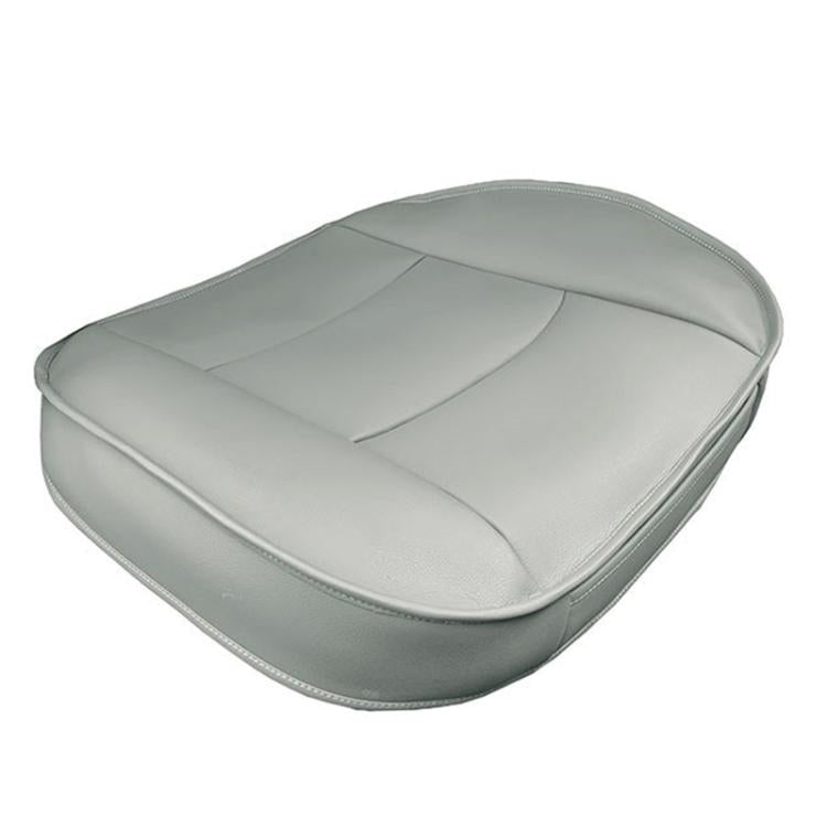 Car SUV PU Leather Seat Cushion Pad(Grey) - Seat Accessories by buy2fix | Online Shopping UK | buy2fix