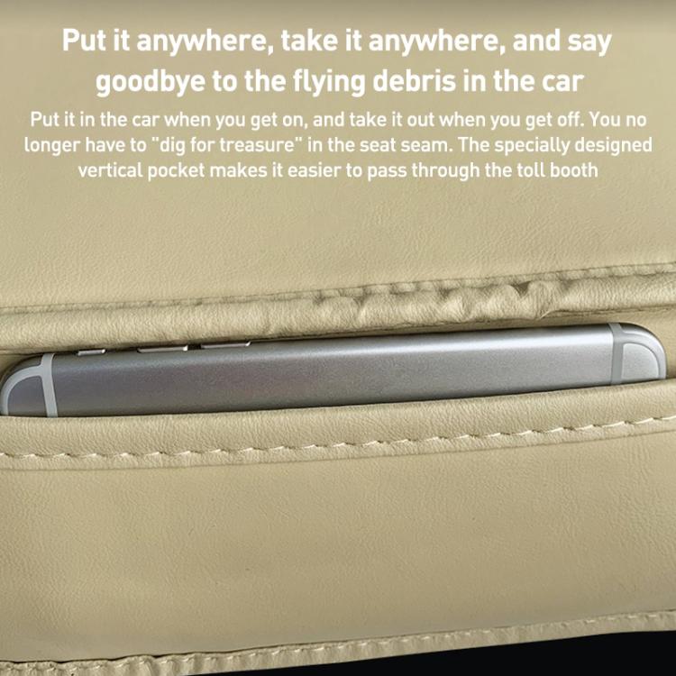 Car SUV PU Leather Seat Cushion Pad(Grey) - Seat Accessories by buy2fix | Online Shopping UK | buy2fix