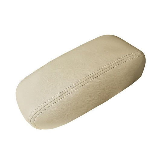 Car Central Armrest Box Protective Leather Cover for Nissan Teana 2007-2012(Beige Adhesive) - Seat Accessories by buy2fix | Online Shopping UK | buy2fix