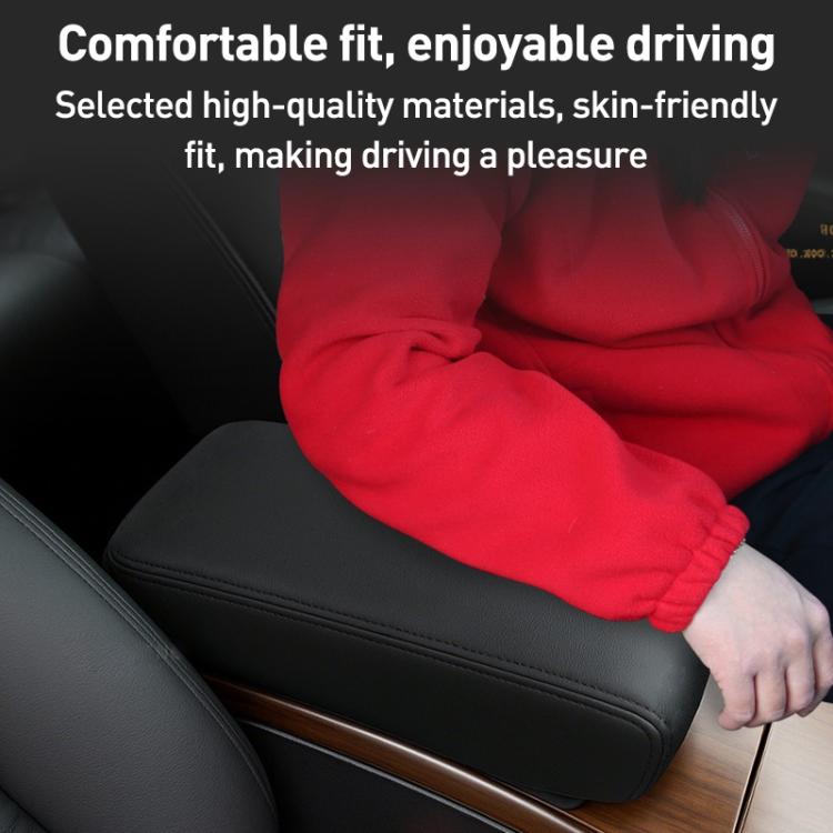 Car Central Armrest Box Protective Leather Cover for Nissan Teana 2007-2012(Beige Adhesive) - Seat Accessories by buy2fix | Online Shopping UK | buy2fix