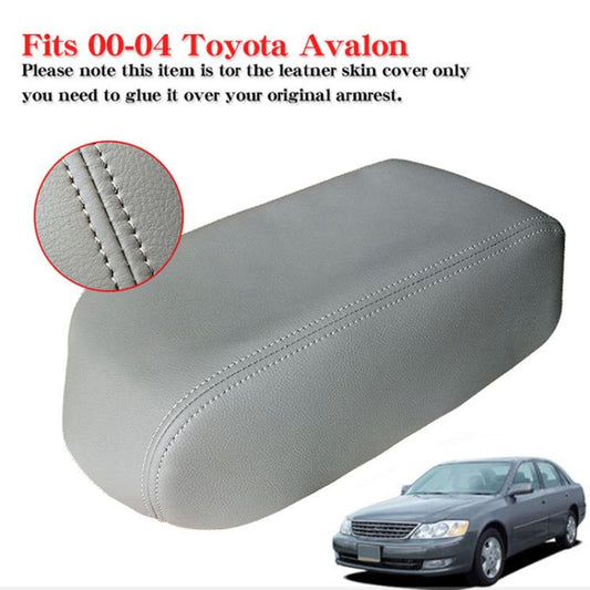 Car Central Armrest Box Protective Leather Cover for Toyota Avalon 2000-2004(Grey) - Seat Accessories by buy2fix | Online Shopping UK | buy2fix