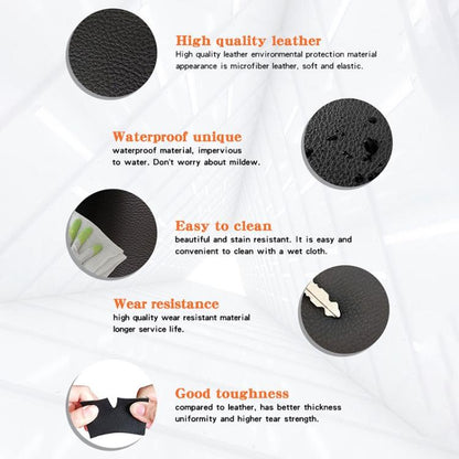 Car Central Armrest Box Protective Leather Cover for Toyota Avalon 2000-2004(Black) - Seat Accessories by buy2fix | Online Shopping UK | buy2fix