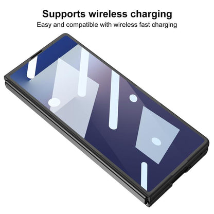 For Samsung Galaxy Z Fold7 5G GKK Integrated Ultra-thin MagSafe Magnetic Folding Phone Case(Silver) - Galaxy Z Fold7 5G Cases by GKK | Online Shopping UK | buy2fix