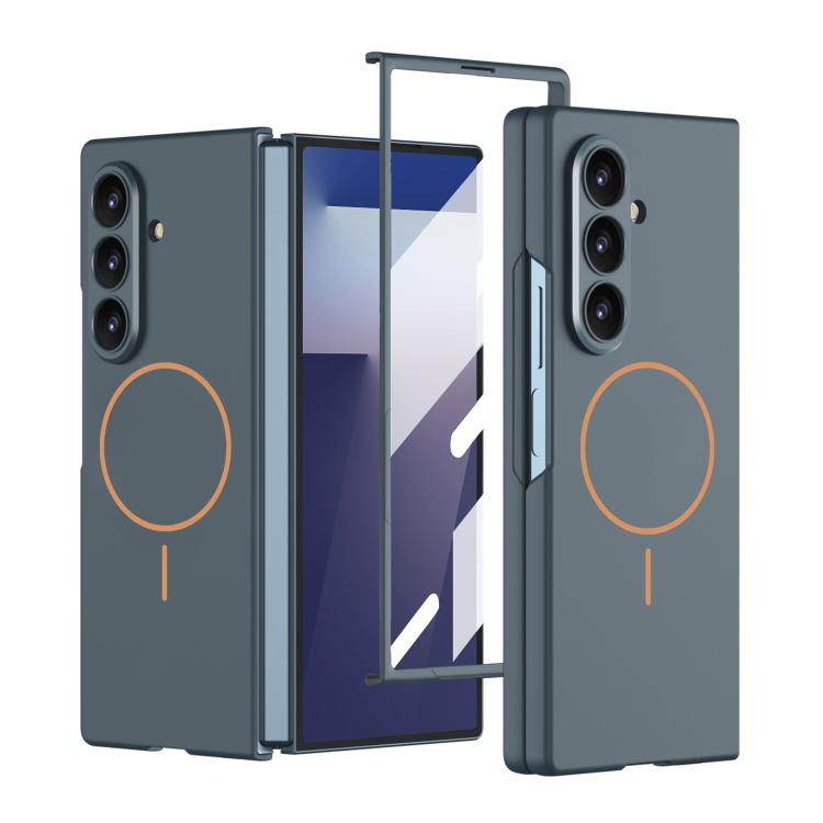 For Samsung Galaxy Z Fold7 5G GKK Integrated Ultra-thin MagSafe Magnetic Folding Phone Case(Green) - Galaxy Z Fold7 5G Cases by GKK | Online Shopping UK | buy2fix