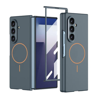 For Samsung Galaxy Z Fold7 5G GKK Integrated Ultra-thin MagSafe Magnetic Folding Phone Case(Green) - Galaxy Z Fold7 5G Cases by GKK | Online Shopping UK | buy2fix