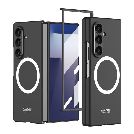 For Samsung Galaxy Z Fold7 5G GKK Integrated Ultra-thin MagSafe Phone Case(Black) - Galaxy Z Fold7 5G Cases by GKK | Online Shopping UK | buy2fix