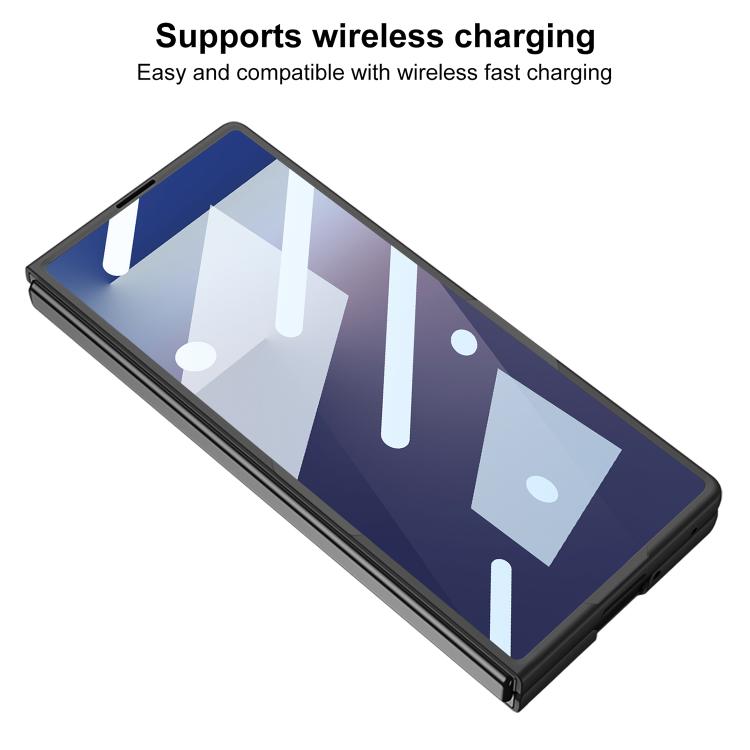 For Samsung Galaxy Z Fold7 5G GKK Integrated Ultra-thin MagSafe Phone Case(Silver) - Galaxy Z Fold7 5G Cases by GKK | Online Shopping UK | buy2fix