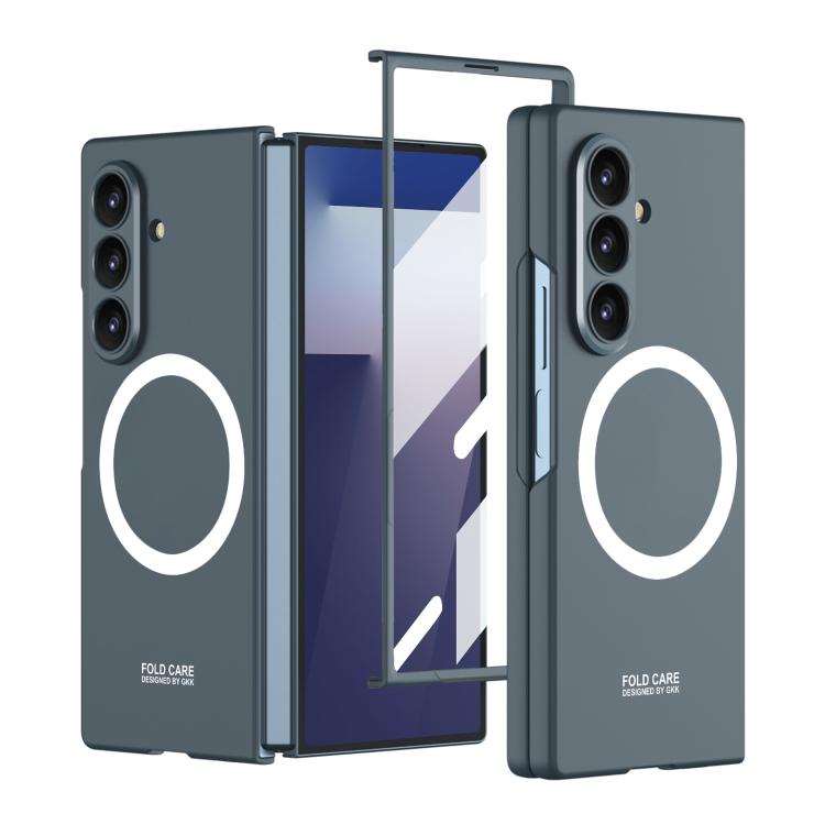 For Samsung Galaxy Z Fold7 5G GKK Integrated Ultra-thin MagSafe Phone Case(Green) - Galaxy Z Fold7 5G Cases by GKK | Online Shopping UK | buy2fix