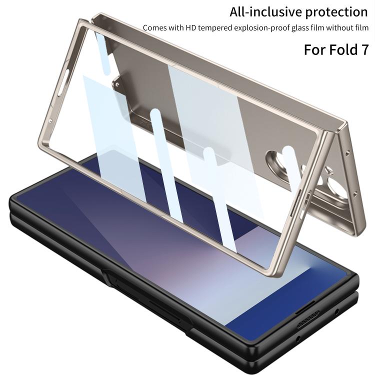 For Samsung Galaxy Z Fold7 5G GKK Integrated Ultra-thin Full Coverage Protective Case(Grey) - Galaxy Z Fold7 5G Cases by GKK | Online Shopping UK | buy2fix