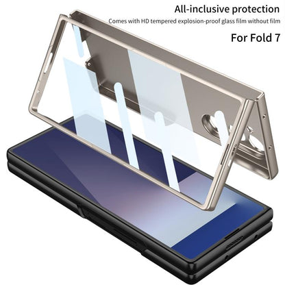 For Samsung Galaxy Z Fold7 5G GKK Integrated Ultra-thin Full Coverage Protective Case(Titanium Grey) - Galaxy Z Fold7 5G Cases by GKK | Online Shopping UK | buy2fix