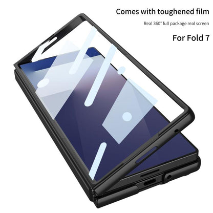 For Samsung Galaxy Z Fold7 5G GKK Integrated Ultra-thin Full Coverage Protective Case(Black) - Galaxy Z Fold7 5G Cases by GKK | Online Shopping UK | buy2fix