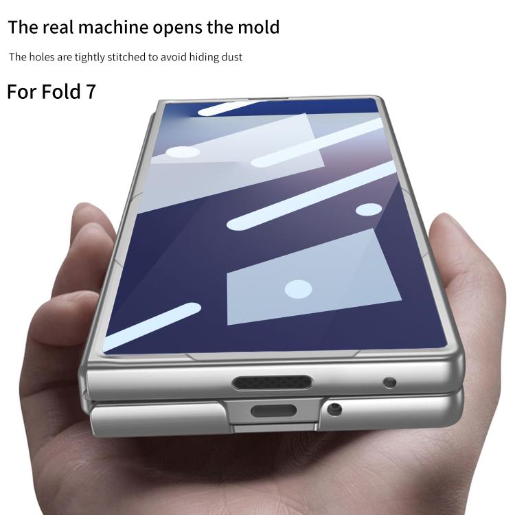 For Samsung Galaxy Z Fold7 5G GKK Integrated Ultra-thin Full Coverage Protective Case(Black) - Galaxy Z Fold7 5G Cases by GKK | Online Shopping UK | buy2fix