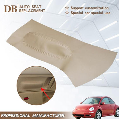 2pcs/Set Car Modified Microfiber Leather Door Panel Cover for Volkswagen Beetle 1998-2010(Beige) - Car Interior Mouldings by buy2fix | Online Shopping UK | buy2fix