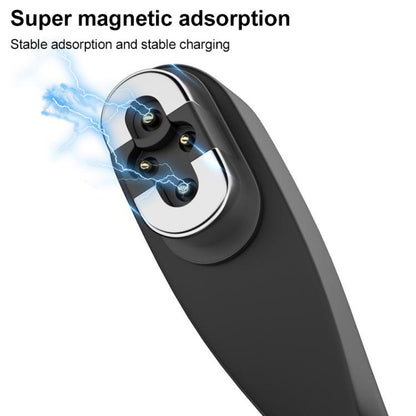 USB to 4 Pin Bone Conduction Earphone Magnetic Charging Cable For Shokz OpenSwim Pro S710(Black) - Other Accessories by buy2fix | Online Shopping UK | buy2fix