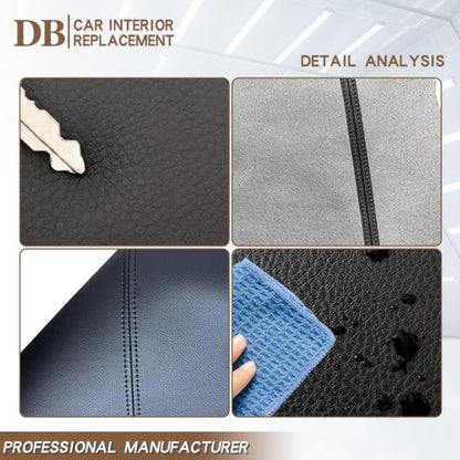 Car Central Armrest Box Protective Leather Cover for Toyota Prado 2010-2019(Black) - Seat Accessories by buy2fix | Online Shopping UK | buy2fix