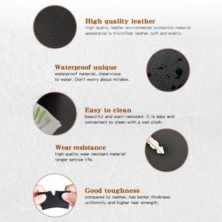 Car Central Armrest Box Protective Leather Cover for Ford Explorer 2011-2019(Black) - Seat Accessories by buy2fix | Online Shopping UK | buy2fix