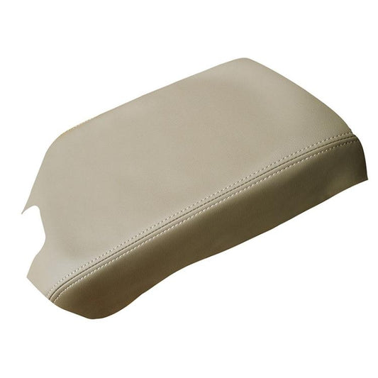 Car Central Armrest Box Protective Leather Cover Mat for Ford F150 2015-2020(Beige) - Seat Accessories by buy2fix | Online Shopping UK | buy2fix