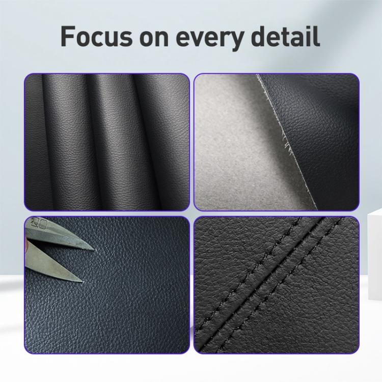 Car Central Armrest Box Protective Leather Cover Mat for Ford F150 2015-2020(Black) - Seat Accessories by buy2fix | Online Shopping UK | buy2fix