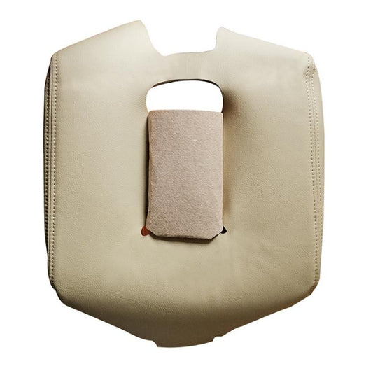 Car Central Armrest Box Protective Leather Cover for Chevrolet Silverado 1500 / 2500 2014-2018(Beige) - Seat Accessories by buy2fix | Online Shopping UK | buy2fix