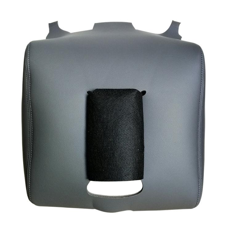 Car Central Armrest Box Protective Leather Cover for Chevrolet Silverado 1500 / 2500 2014-2018(Dark Grey) - Seat Accessories by buy2fix | Online Shopping UK | buy2fix