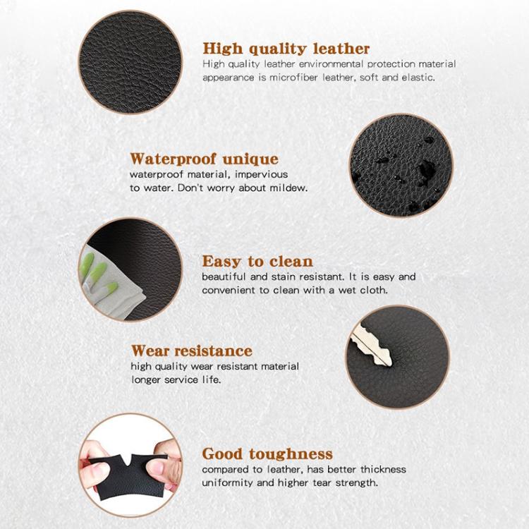 Car Central Armrest Box Protective Leather Cover for Chevrolet Silverado 1500 / 2500 2014-2018(Dark Grey) - Seat Accessories by buy2fix | Online Shopping UK | buy2fix