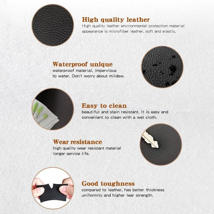 Car Central Armrest Box Protective Leather Cover for Chevrolet Silverado 1500 / 2500 2014-2018(Dark Grey) - Seat Accessories by buy2fix | Online Shopping UK | buy2fix