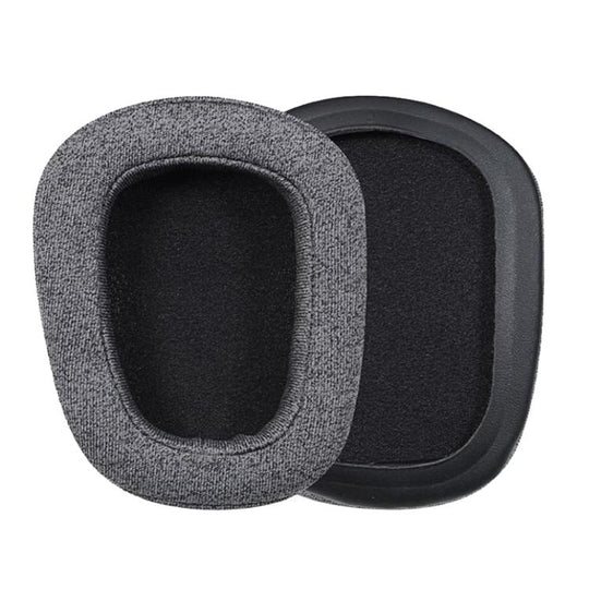 2pcs Insert Replacement Earpads For Logitech G533 / G633 / G635 / G933 / G935, Material:Cotton(Grey)