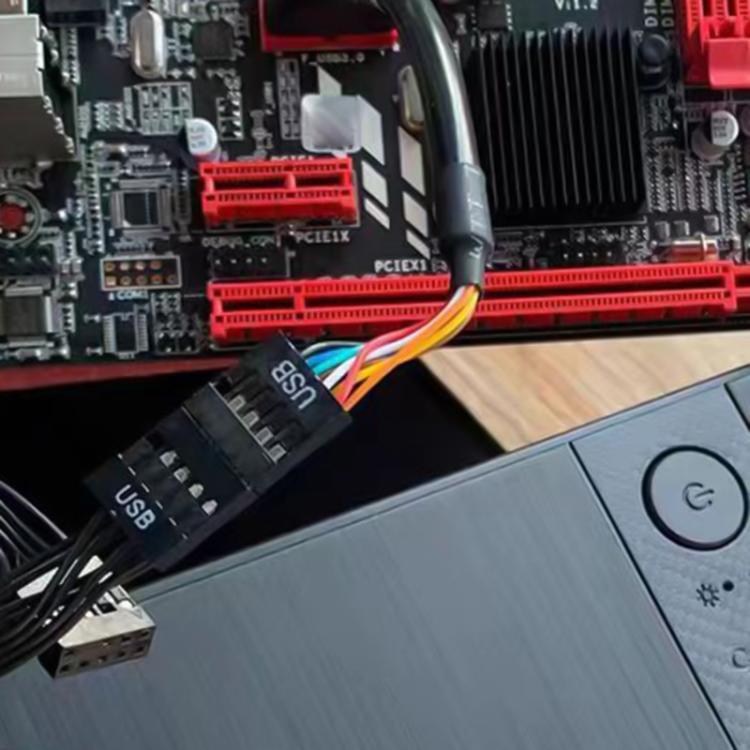 2pcs Computer Motherboard USB3.0 Adapter Cable(9 Pin Male to 20 Pin Female) - USB 3.0 by buy2fix | Online Shopping UK | buy2fix