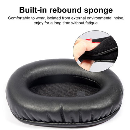 1 Pair Insert Replacement Earpads For Logitech G Pro X, Material:Plaited Interlock(Black) - Earmuff & Pad by buy2fix | Online Shopping UK | buy2fix