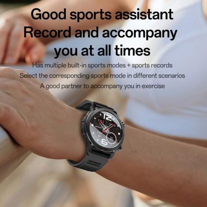 Yesido IO31 1.43 inch AMOLED Screen Smart Watch Support BT Call / Heart Rate(Black) - Smart Watches by Yesido | Online Shopping UK | buy2fix