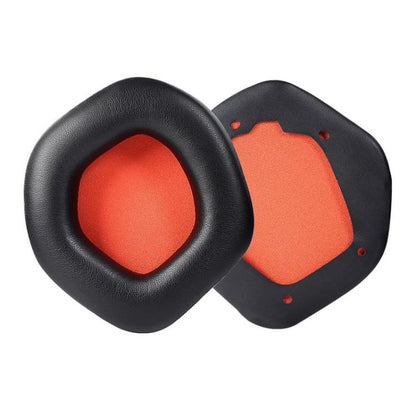 1 Pair Snap-on Replacement Earpads For ASUS ROG Strix7.1, Material:Protein Leather(Black Orange) - Earmuff & Pad by buy2fix | Online Shopping UK | buy2fix