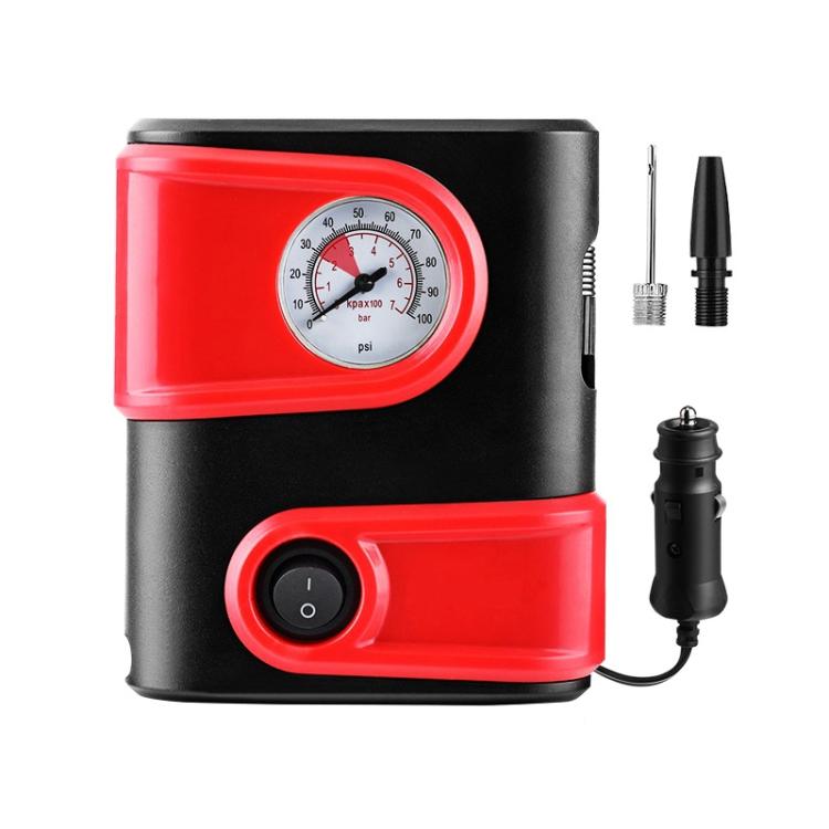 LD-1610 Car Portable Smart Electric mini Air Pump(Red) - Inflatable Pump by buy2fix | Online Shopping UK | buy2fix