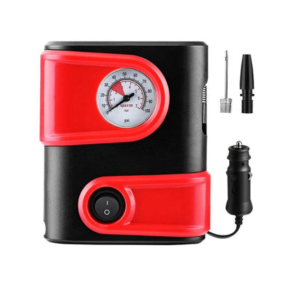 LD-1610 Car Portable Smart Electric mini Air Pump(Red) - Inflatable Pump by buy2fix | Online Shopping UK | buy2fix