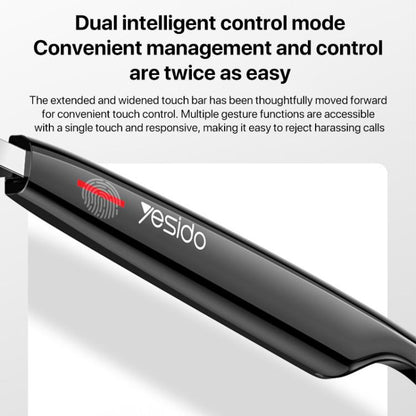 Yesido IO35 Smart Music Glasses IP54 Waterproof Support BT Call(Black) - Smart Glasses by Yesido | Online Shopping UK | buy2fix