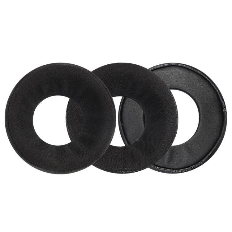 2pcs Lambskin Flannel Earphone Replacement Earpads Pads For Grado SR60 / SR80 / SR125 / SR225(Black) - Earmuff & Pad by buy2fix | Online Shopping UK | buy2fix