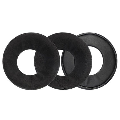 2pcs Lambskin Flannel Earphone Replacement Earpads Pads For Grado SR60 / SR80 / SR125 / SR225(Black) - Earmuff & Pad by buy2fix | Online Shopping UK | buy2fix
