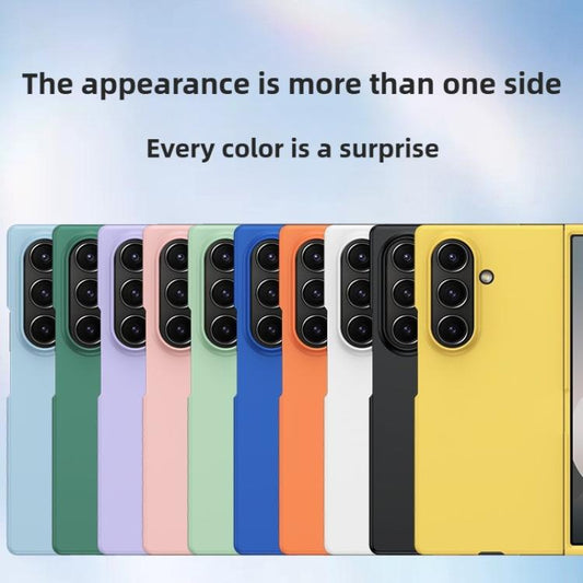 For Samsung Galaxy Z Fold7 Kalebol Ultra-thin Shockproof PC Phone Case(Yellow) - Galaxy Z Fold7 5G Cases by Kalebol | Online Shopping UK | buy2fix