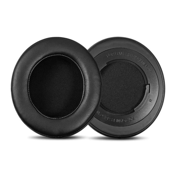 1 Pair Rotating Snap-on Replacement Earpads For Razer Kraken Pro V2, Material:Protein Leather(Black) - Earmuff & Pad by buy2fix | Online Shopping UK | buy2fix
