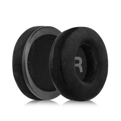 1 Pair Flannel Splicing Earphone Replacement Earpads Pads For Philips SHP9500(Black) - Earmuff & Pad by buy2fix | Online Shopping UK | buy2fix