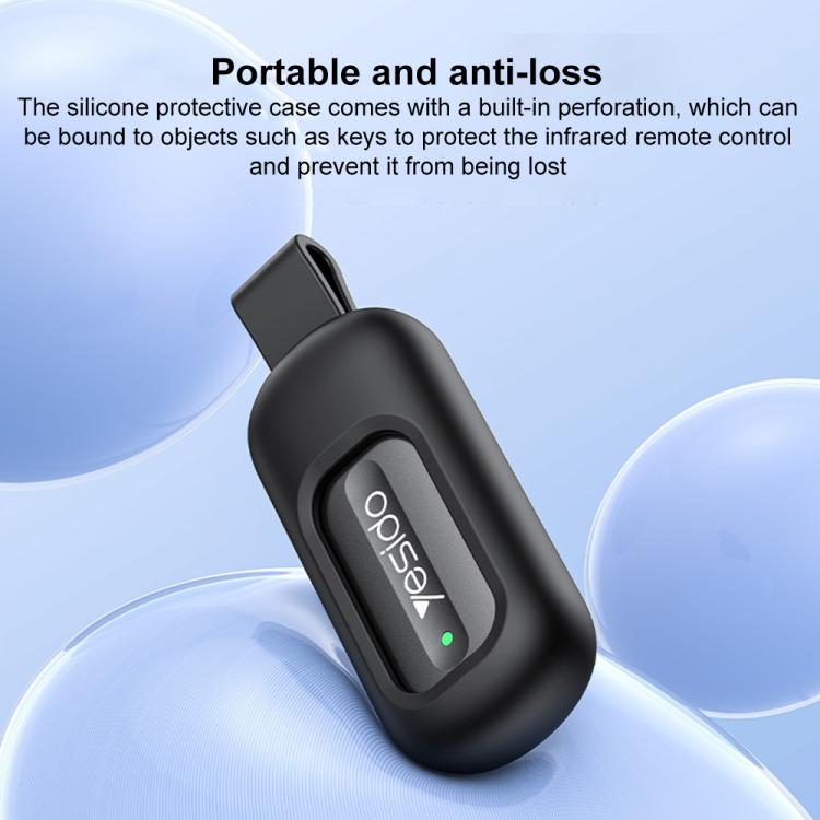 Yesido EC26C Type-C Mobile Phone Smart Remote Control Infrared Transmitter(Black) - Phone Remote Control by Yesido | Online Shopping UK | buy2fix