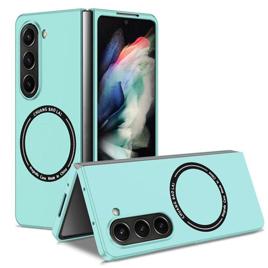 For Samsung Galaxy Z Fold7 Kalebol MagSafe Shockproof Frosted PC Phone Case(Sky Blue) - Galaxy Z Fold7 5G Cases by Kalebol | Online Shopping UK | buy2fix