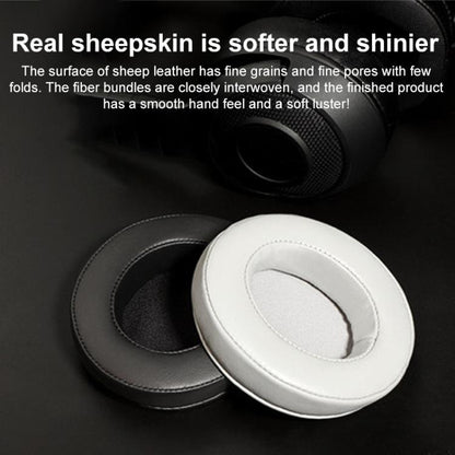 2pcs Insert Replacement Earpads For Razer Standard X / Kraken X / V3 X, Material:Protein Leather and Ice Silk Fabric(Grey) - Earmuff & Pad by buy2fix | Online Shopping UK | buy2fix