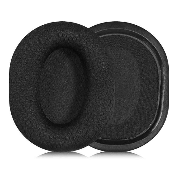 2pcs Insert Replacement Earpads For Razer Barracuda / Barracuda X, Material:Football Net Fabric(Black) - Earmuff & Pad by buy2fix | Online Shopping UK | buy2fix