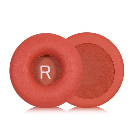 1 Pair Protein Leather Earphone Replacement Earpads Pads For Philips TAH4105(Red) - Earmuff & Pad by buy2fix | Online Shopping UK | buy2fix