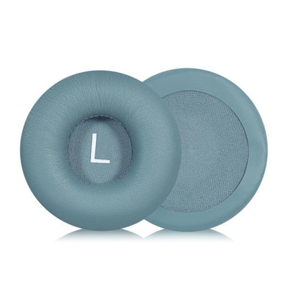 1 Pair Protein Leather Earphone Replacement Earpads Pads For Philips TAH4105(Blue) - Earmuff & Pad by buy2fix | Online Shopping UK | buy2fix