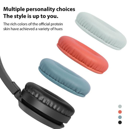 1 Pair Protein Leather Earphone Replacement Earpads Pads For Philips TAH4105(Black) - Earmuff & Pad by buy2fix | Online Shopping UK | buy2fix