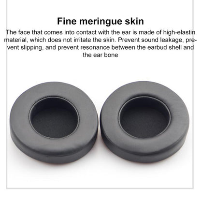 1 Pair Push Snap-on Replacement Earpads For Razer ManOWar 7.1, Material:Lambskin(Black) - Earmuff & Pad by buy2fix | Online Shopping UK | buy2fix