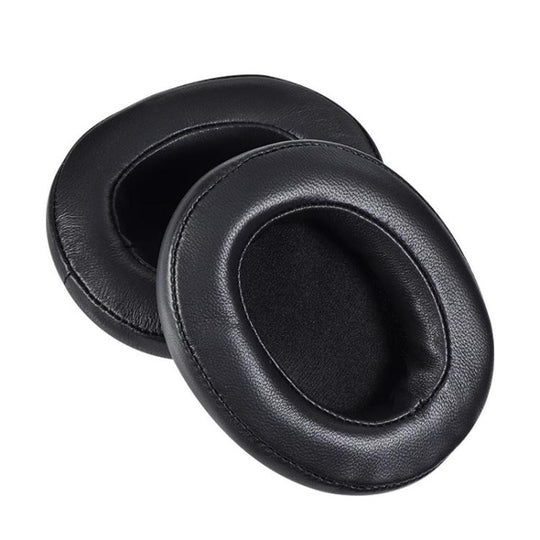 For DENON AH-MM400 2pcs Insert Lambskin Replacement Earpads(Black)